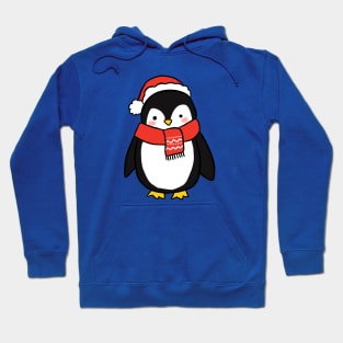 Christmas cute penguin illustration Hoodie